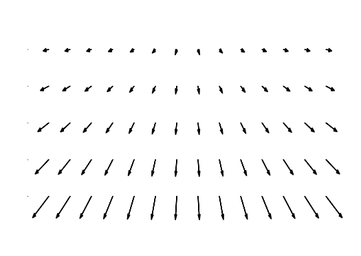 Example of optical
flow tracks.